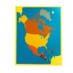 Карта Северной Америки - Группа компаний Свежий Ветер