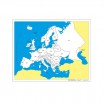 Контурная карта Европы (без названий) - Группа компаний Свежий Ветер