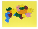 Карта Казахстана (пазлы) - Группа компаний Свежий Ветер