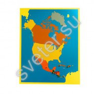 Карта Северной Америки - Группа компаний Свежий Ветер