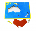 С Карта Океании (пазлы) сквозная - Группа компаний Свежий Ветер