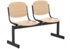 Блок стульев 2-местный, не откидывающиеся сиденья - Группа компаний Свежий Ветер