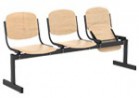 Блок стульев 3-местный, откидывающиеся сиденья - Группа компаний Свежий Ветер