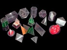 Набор прозрачных геометрических тел с сечениями (разборный) - Группа компаний Свежий Ветер