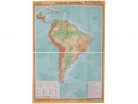 Учебная карта "Южная Америка" (физическая)  - Группа компаний Свежий Ветер