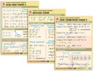 Комплект таблиц "Алгебра и начала анализа. Уравнения" - Группа компаний Свежий Ветер