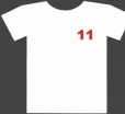 Печать на футболке номера высотой 10 см - Группа компаний Свежий Ветер