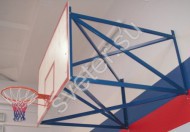 Ферма баскетбольная вынос 2м для щита из оргстекла 1,8х.1,05м - Группа компаний Свежий Ветер