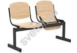 Блок стульев 2-местный, откидывающиеся сиденья - Группа компаний Свежий Ветер