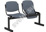Блок стульев 2-местный, откидывающиеся сиденья, мягкий - Группа компаний Свежий Ветер